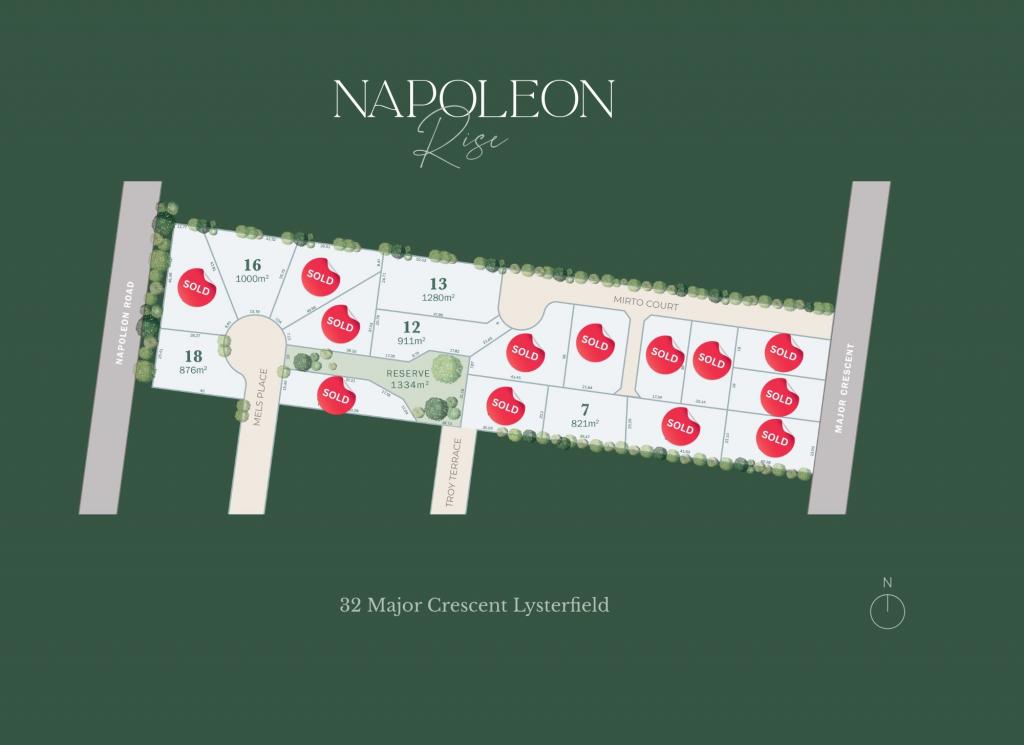 Lot 7,12,13,16/32 Major Cres, Lysterfield, VIC 3156