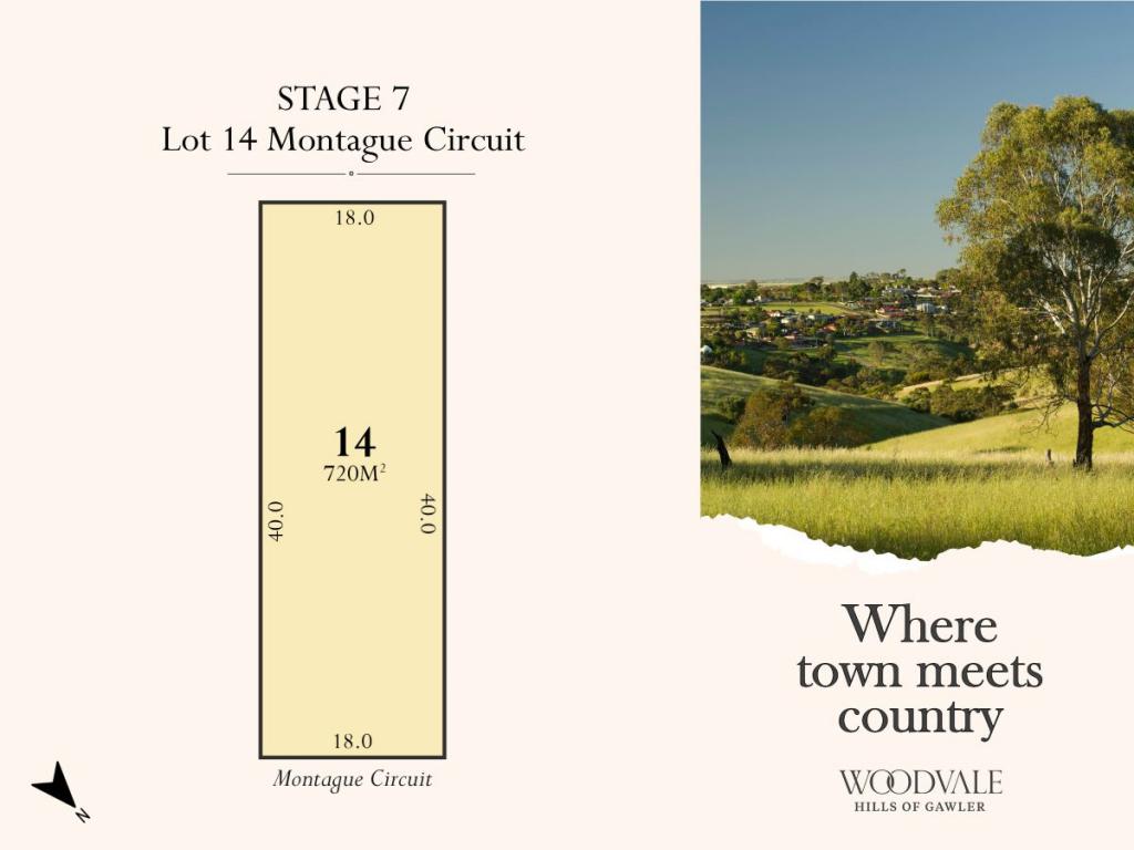 Lot 14 Montague Circuit (Stage 7), Gawler South, SA 5118