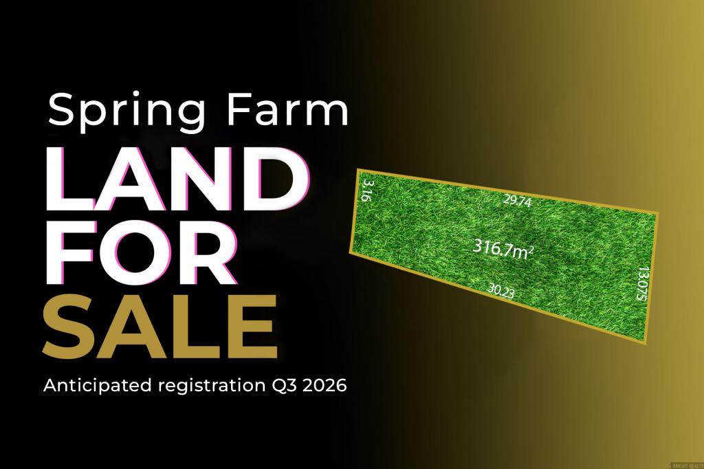 Contact agent for address, SPRING FARM, NSW 2570