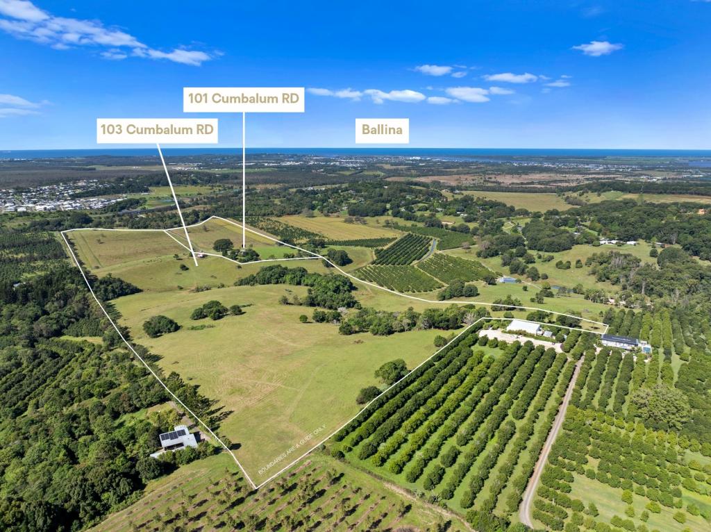 101 And 103 Cumbalum Rd, Cumbalum, NSW 2478