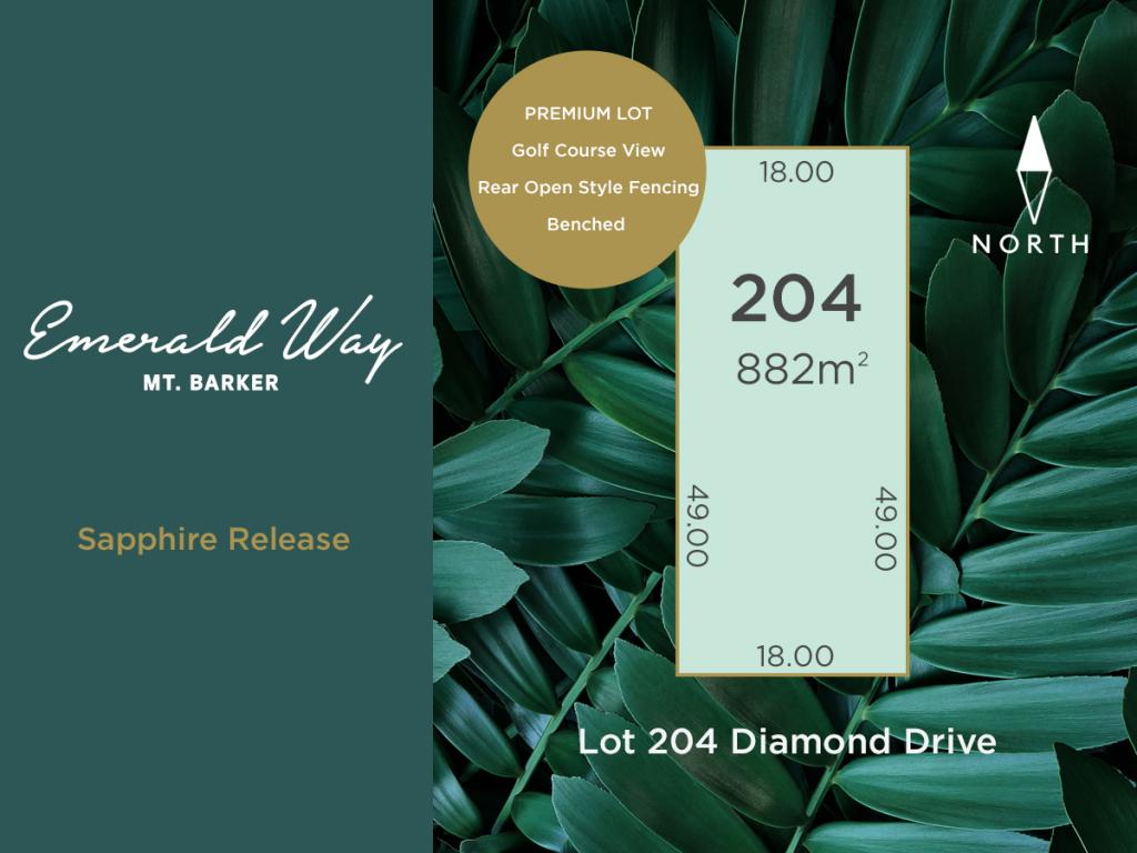 Lot 204 Diamond Dr, Mount Barker, SA 5251