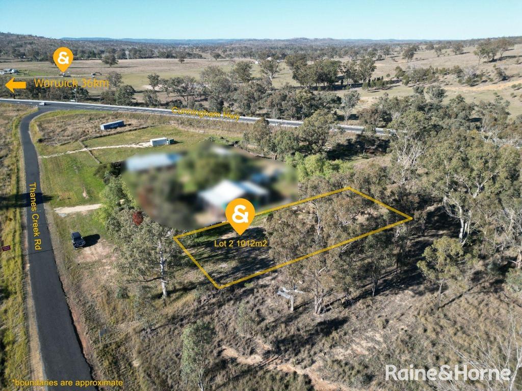 Lot 2 Thanes Creek Rd, Thane, QLD 4370