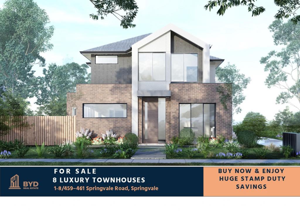 1-8/459-461 SPRINGVALE RD, SPRINGVALE, VIC 3171