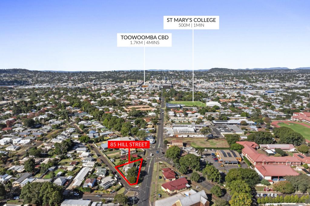 1/85 Hill St, Newtown, QLD 4350