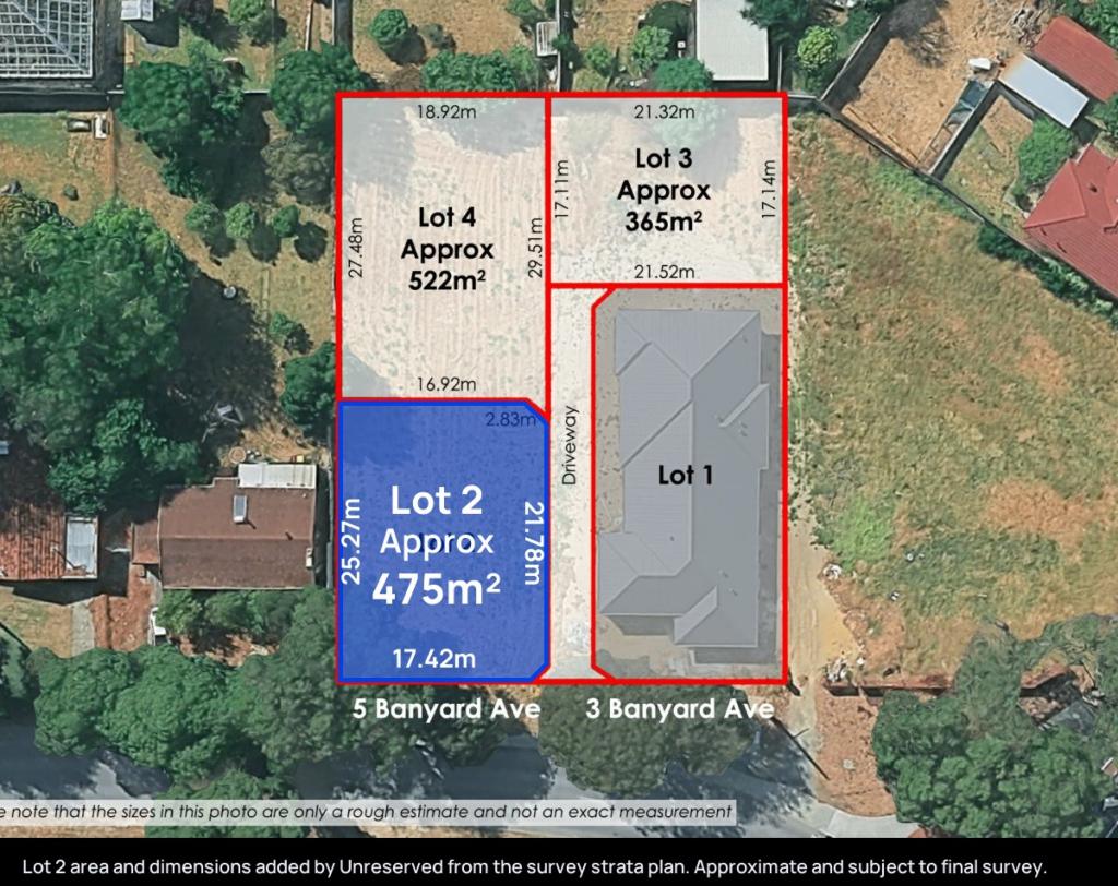 Proposed Lot 2 3 Banyard Ave, Kelmscott, WA 6111