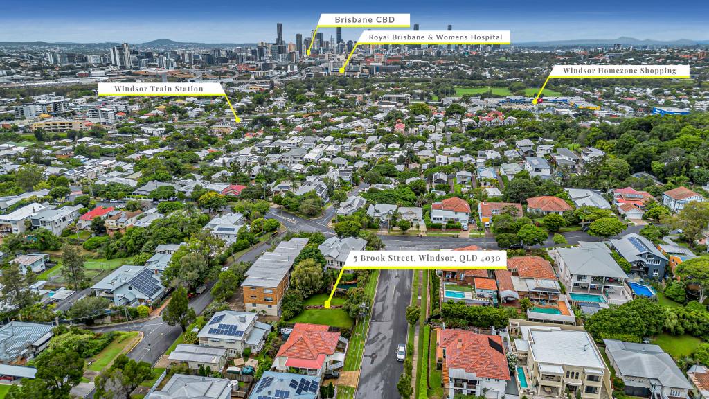 5 Brook St, Windsor, QLD 4030