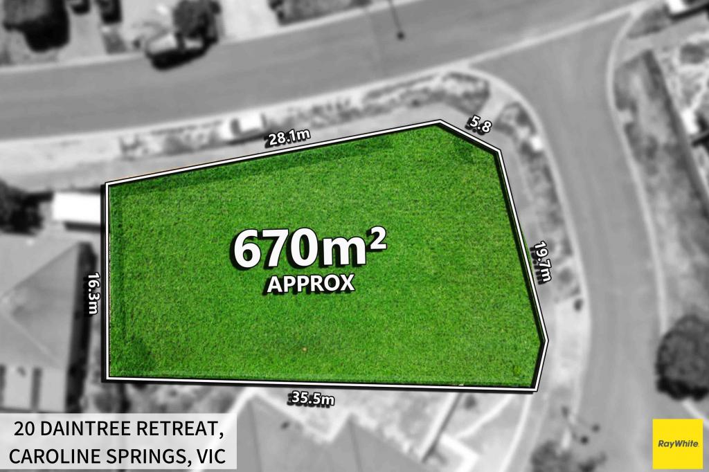 20 DAINTREE RTT, CAROLINE SPRINGS, VIC 3023