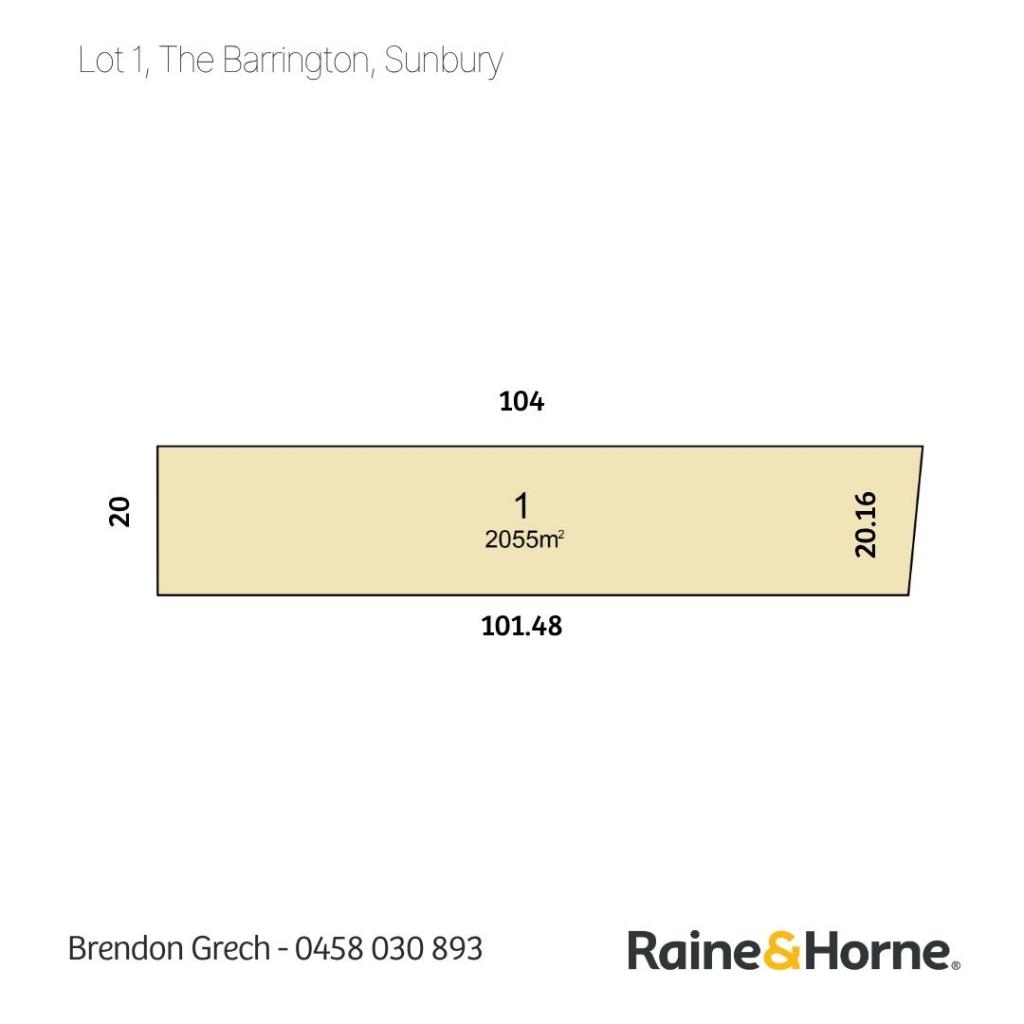 LOT 1/70 BARRINGTON LANE, SUNBURY, VIC 3429