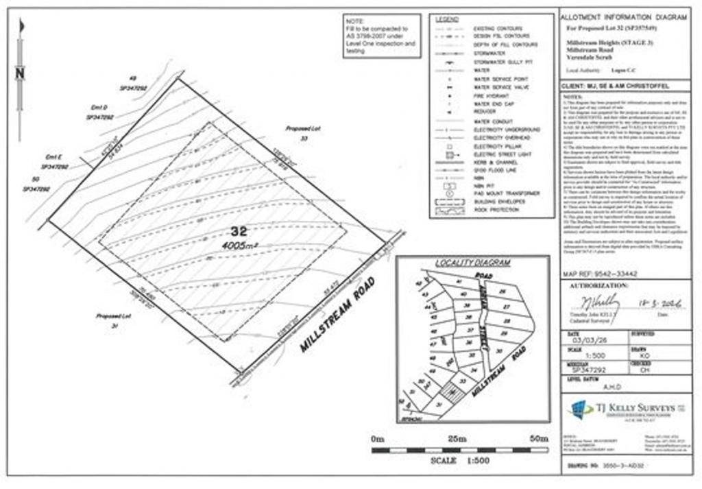 Lot 32 & 33 Millstream Rd, Cedar Vale, QLD 4285