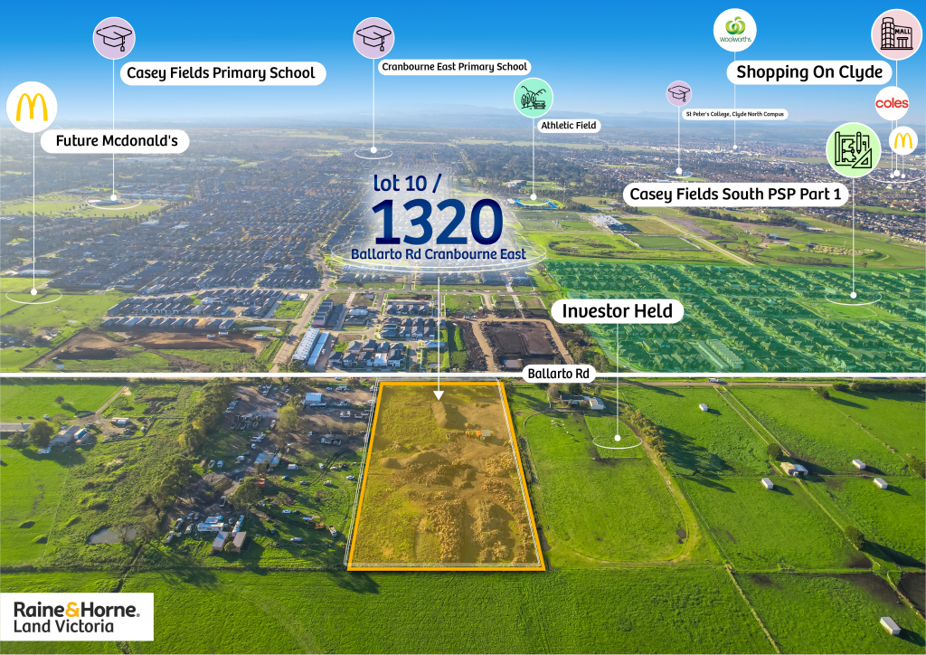 LOT 10/1320 BALLARTO RD, CRANBOURNE EAST, VIC 3977