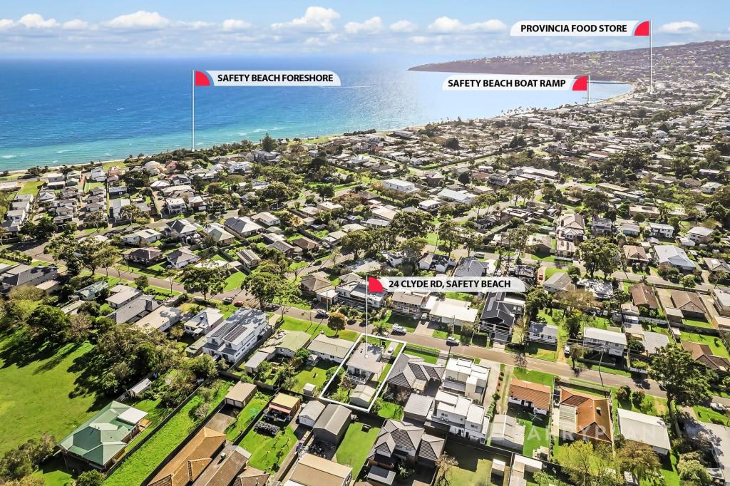 24 CLYDE RD, SAFETY BEACH, VIC 3936