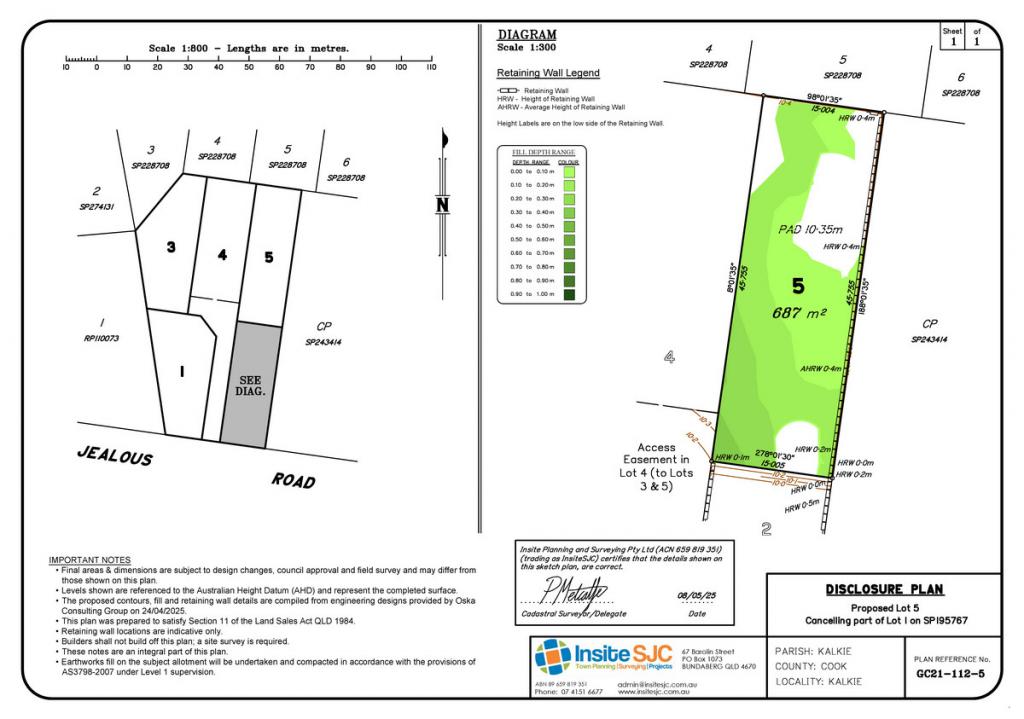 LOT 5/48 JEALOUS RD, KALKIE, QLD 4670