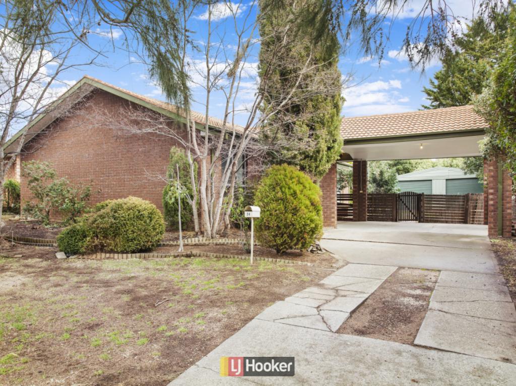 34 Lightfoot Cres, Florey, ACT 2615