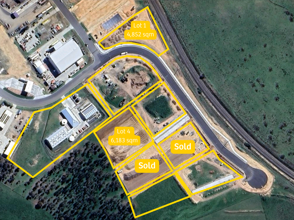 Lots 1 & 4 Hampden Park Industrial Estate, Hampden Park Rd, Kelso, NSW 2795