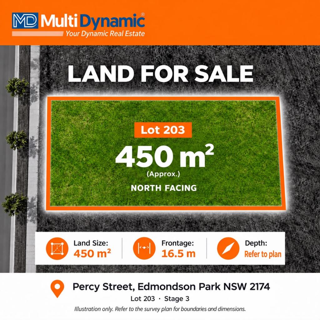 Lot 203 Percy St, Edmondson Park, NSW 2174