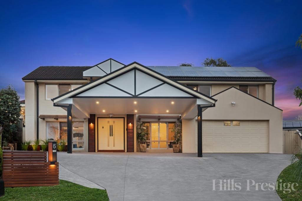 5 KINCRAIG CT, CASTLE HILL, NSW 2154