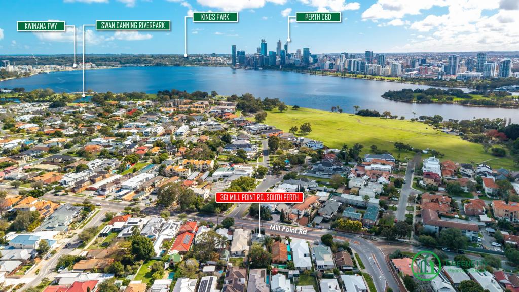 361 MILL POINT RD, SOUTH PERTH, WA 6151