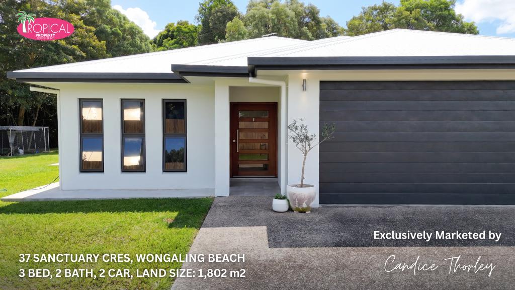 37 Sanctuary Cres, Wongaling Beach, QLD 4852