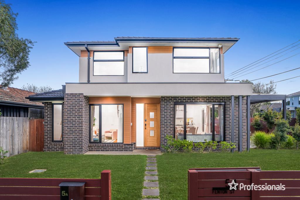 5A FENTON ST, HUNTINGDALE, VIC 3166