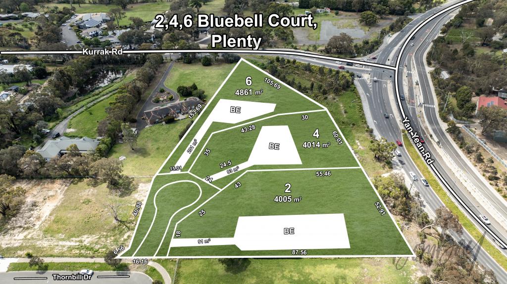 2 & 4 & 6 Bluebell Ct, Plenty, VIC 3090