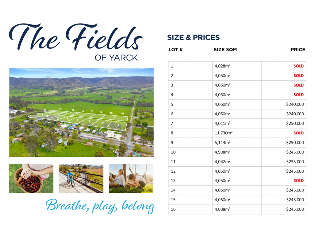 Lot 1 - 16/13 Old Yarck Rd, Yarck, VIC 3719