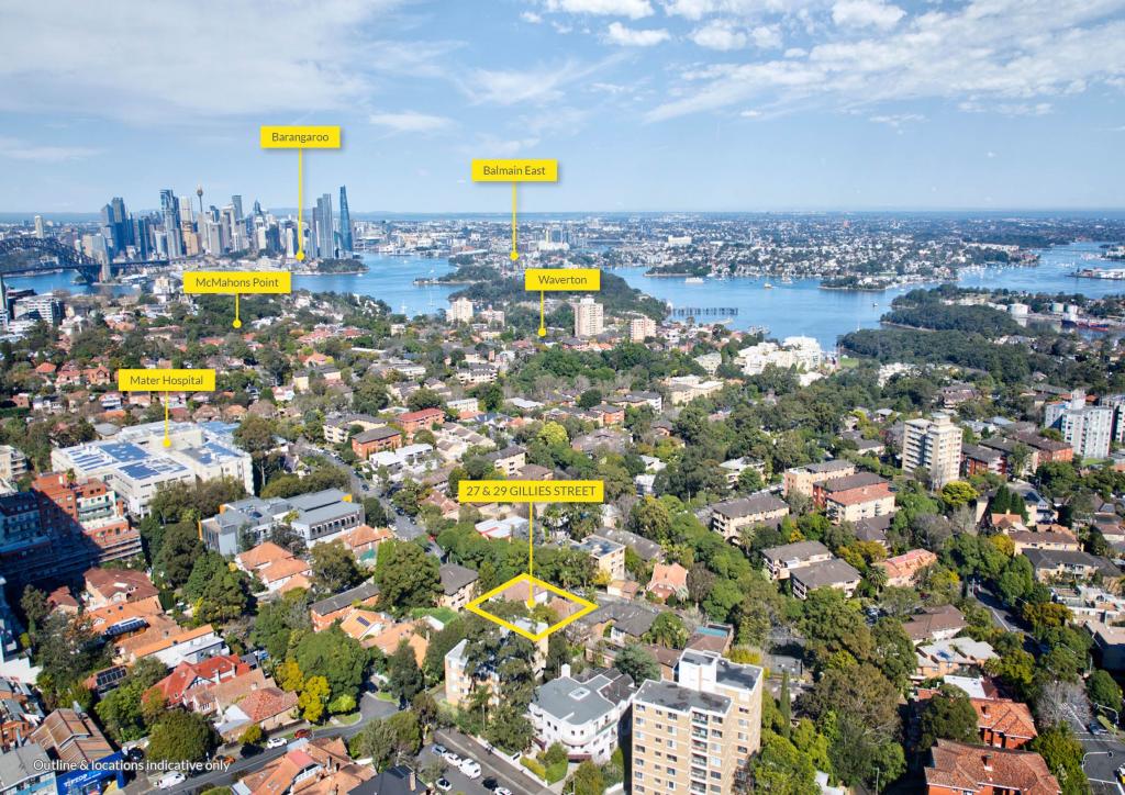 27 & 29 GILLIES ST, WOLLSTONECRAFT, NSW 2065