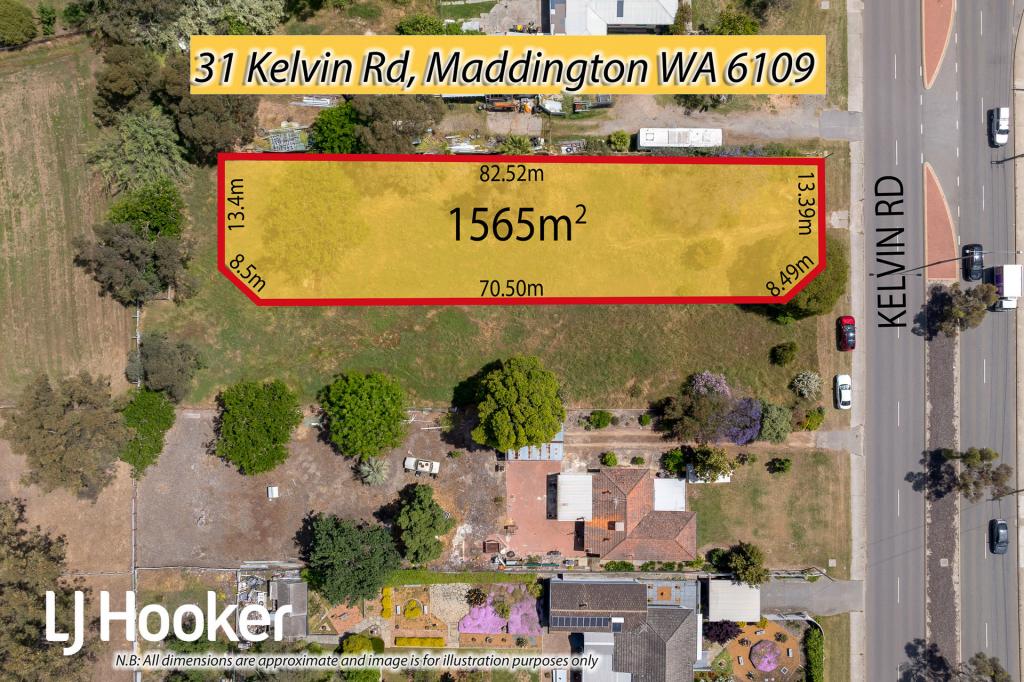 31 KELVIN RD, MADDINGTON, WA 6109