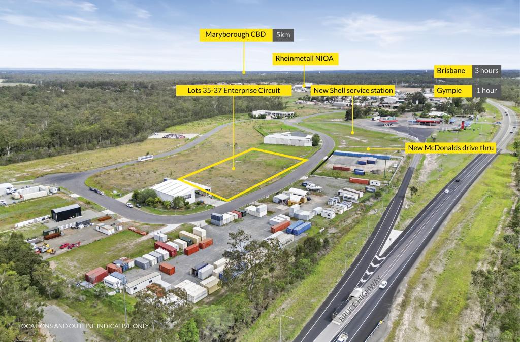 Lots 35-37 Enterprise Cct, Maryborough West, QLD 4650