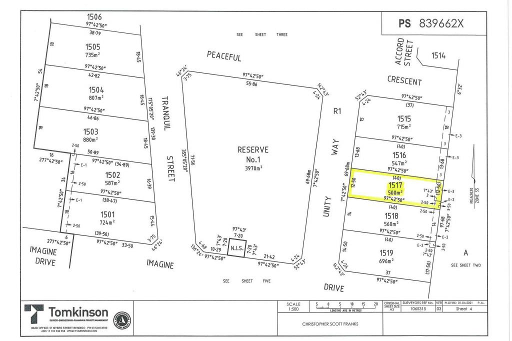 LOT 1517 IMAGINE DR, STRATHFIELDSAYE, VIC 3551