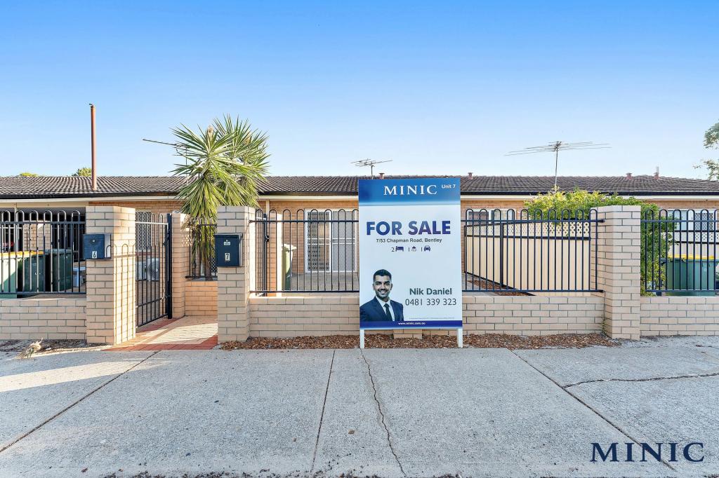 7/53 Chapman Rd, Bentley, WA 6102