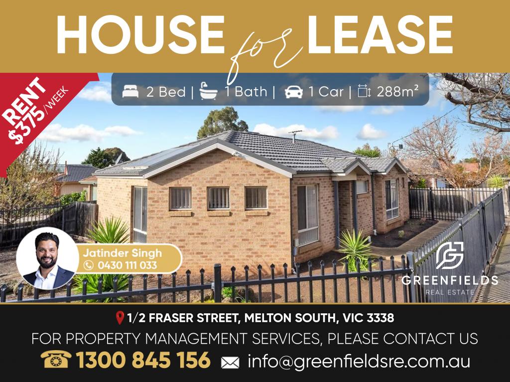 1/2 Fraser St, Melton South, VIC 3338