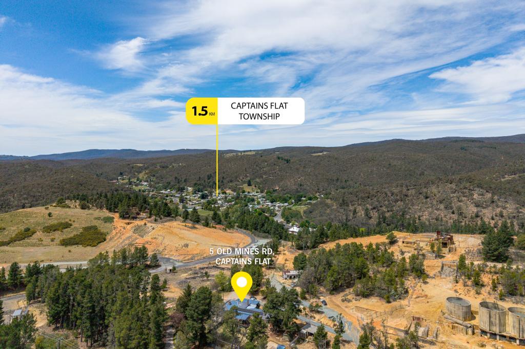 5 Old Mines Rd, Captains Flat, NSW 2623