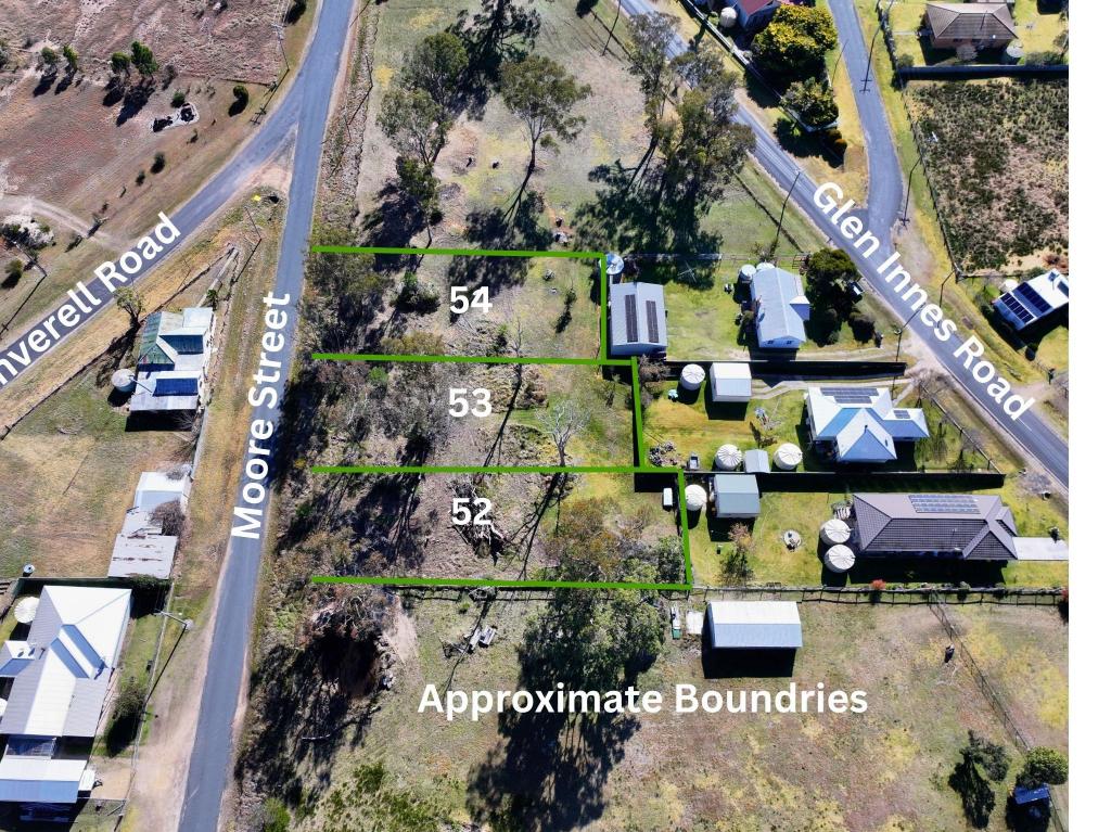 Lot 52,53,54 Moore St, Emmaville, NSW 2371