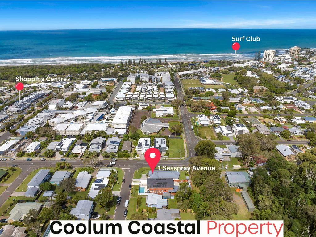 1 SEASPRAY AVE, COOLUM BEACH, QLD 4573