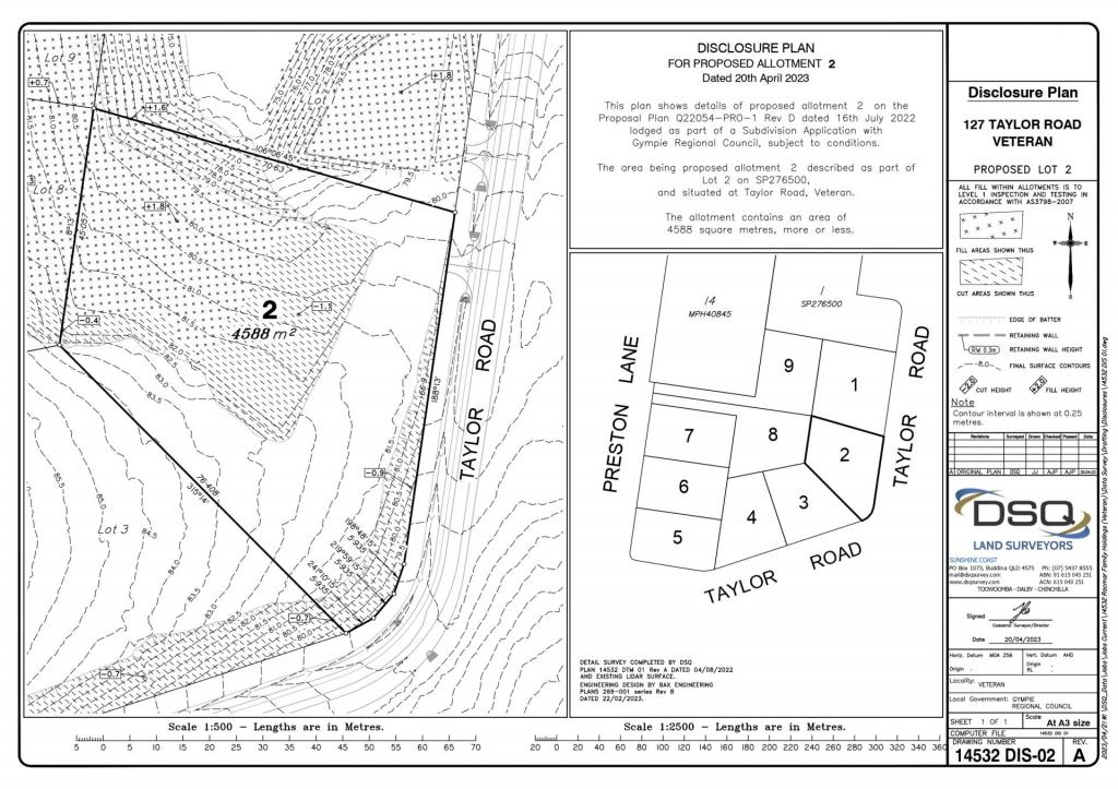 Lot 2 "Acres On Taylor", Veteran, QLD 4570