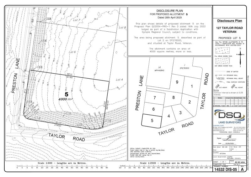 Lot 5 "Acres On Taylor", Veteran, QLD 4570