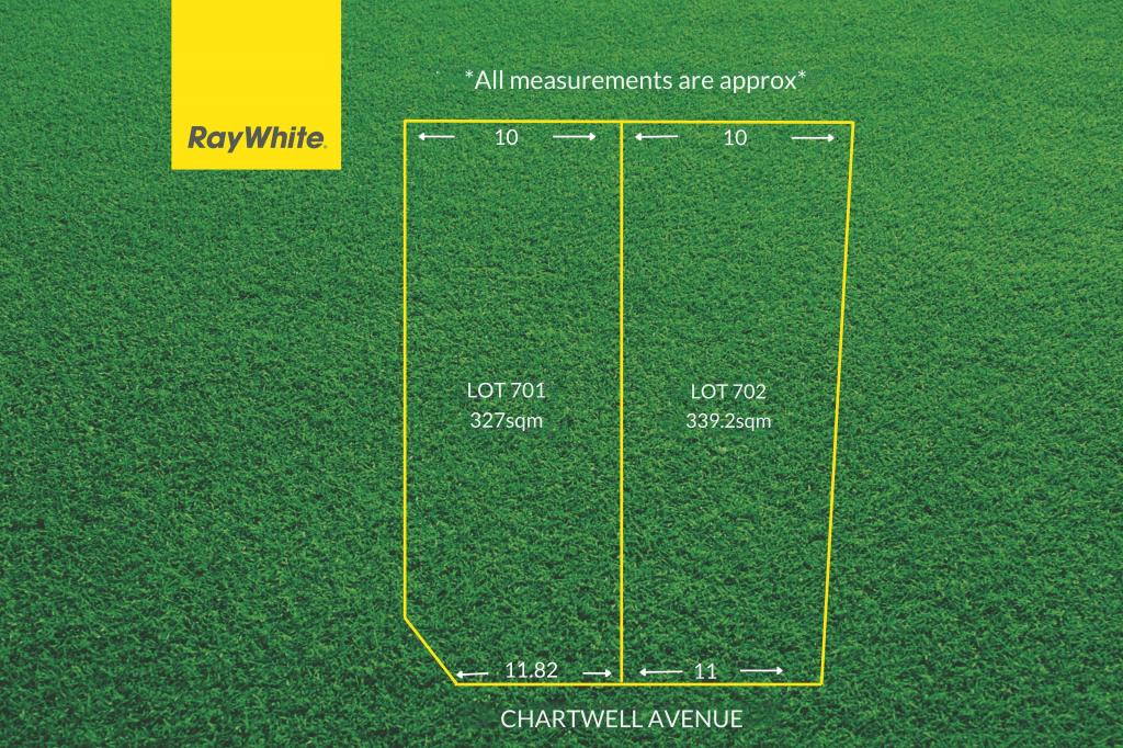 Lot 701 & 702/53 Chartwell Cres, Paralowie, SA 5108