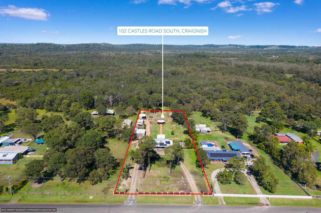 102 Castles Rd S, Craignish, QLD 4655