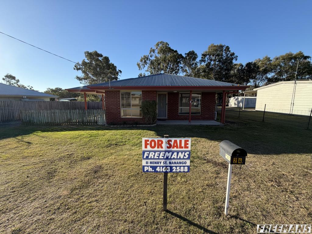 24 Hawthorne St, Nanango, QLD 4615