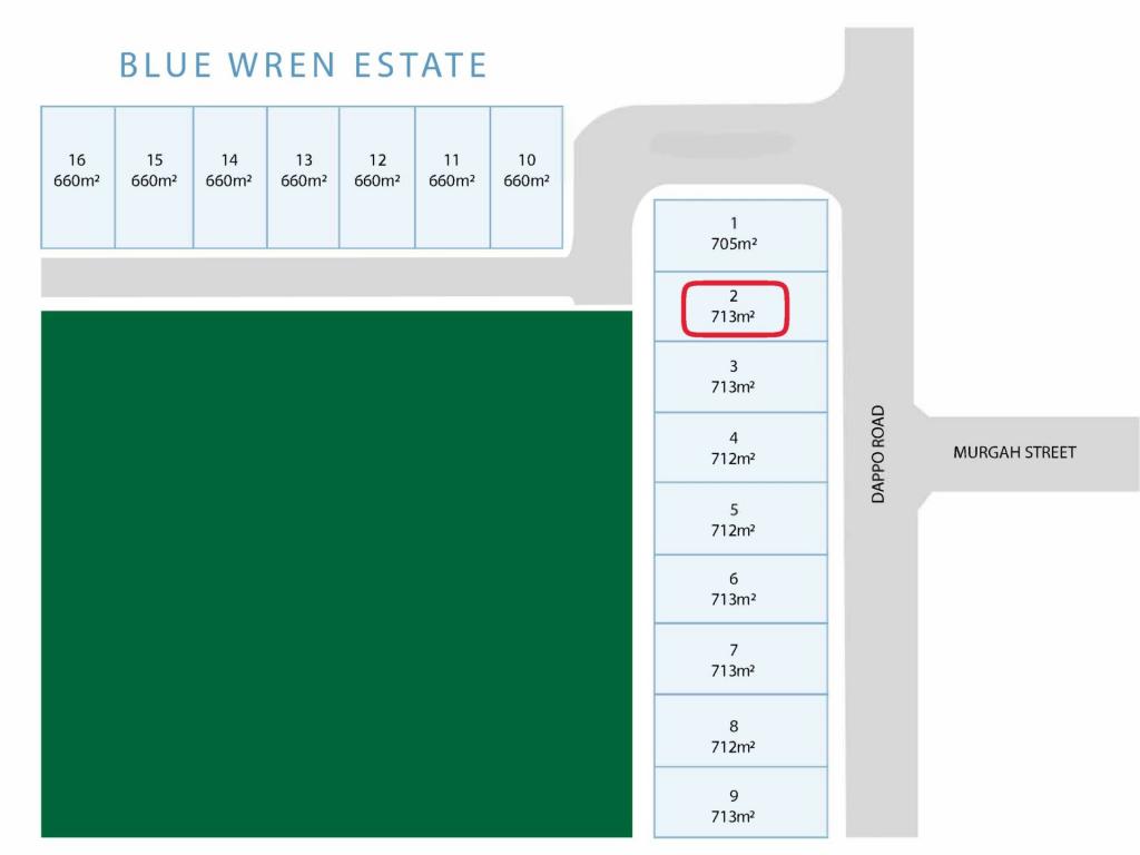 Lot Blue Wren Estate/Lot 2/134 Dappo Rd, Narromine, NSW 2821