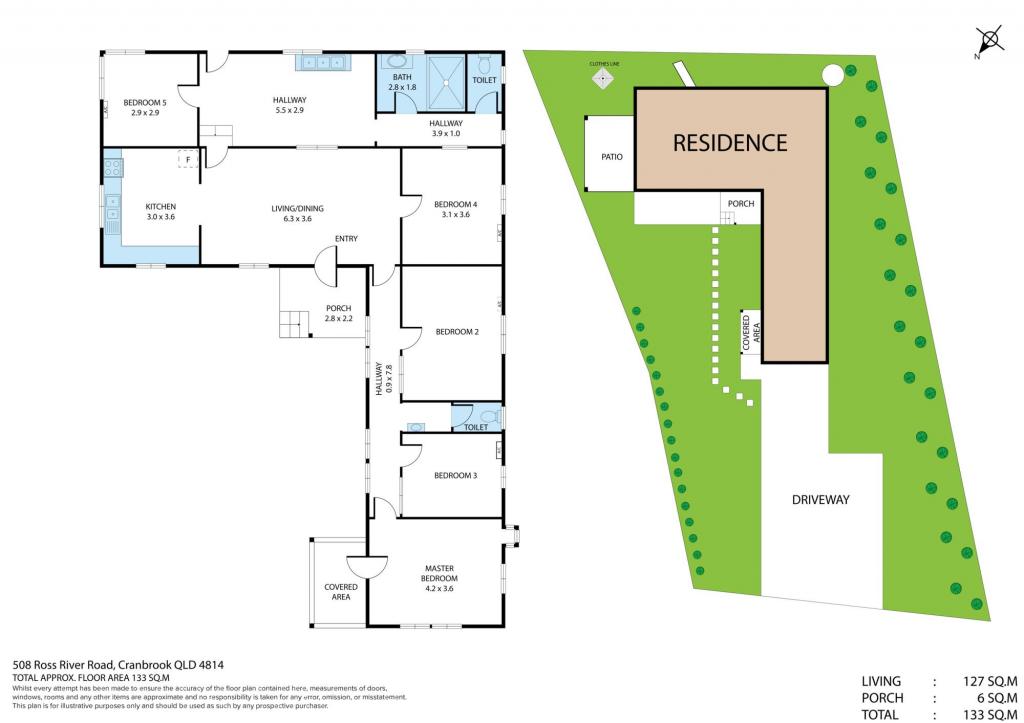 508 Ross River Rd, Cranbrook, QLD 4814