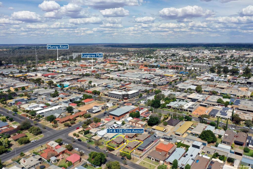 134 & 138 OLIVE AVE, MILDURA, VIC 3500