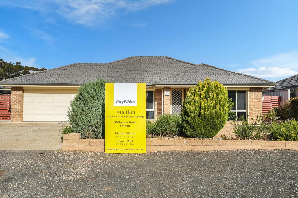 80 BORROW ST, FREELING, SA 5372