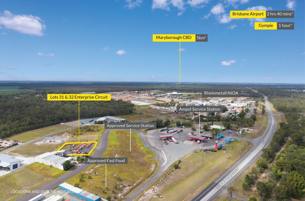 LOTS 31 & 32 ENTERPRISE CCT, MARYBOROUGH WEST, QLD 4650