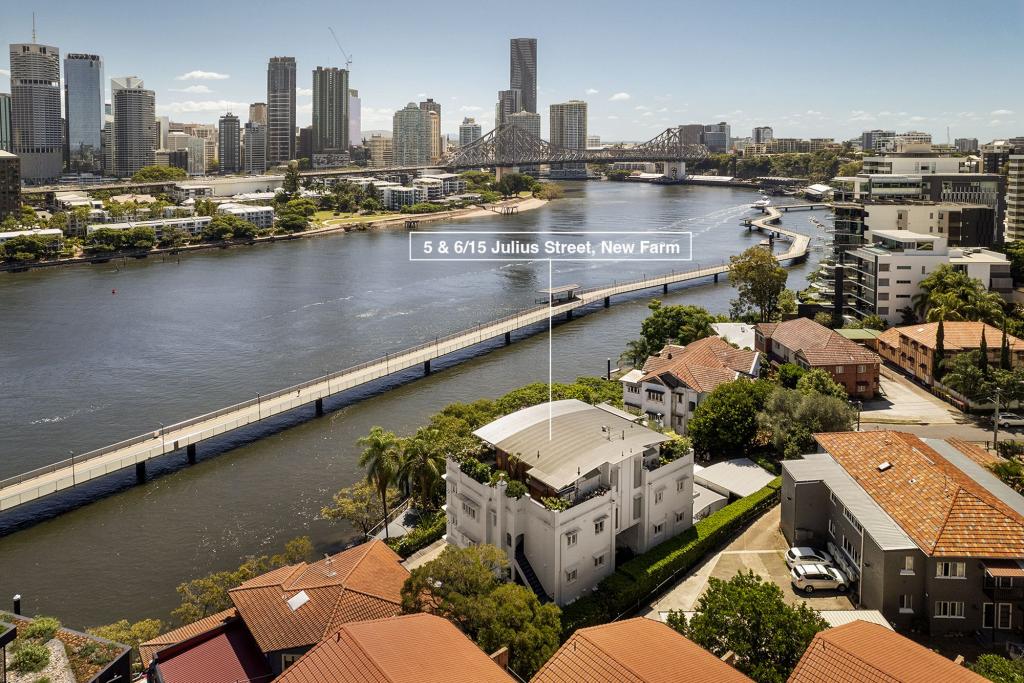 5 & 6/15 JULIUS ST, NEW FARM, QLD 4005