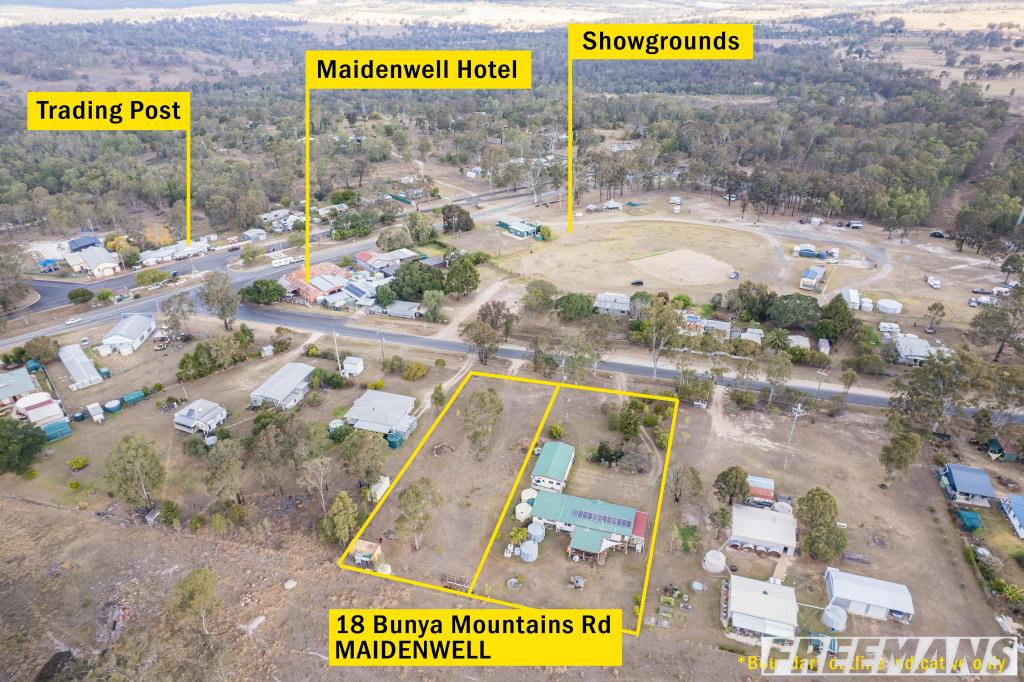 18 Bunya Mountains Rd, Maidenwell, QLD 4615