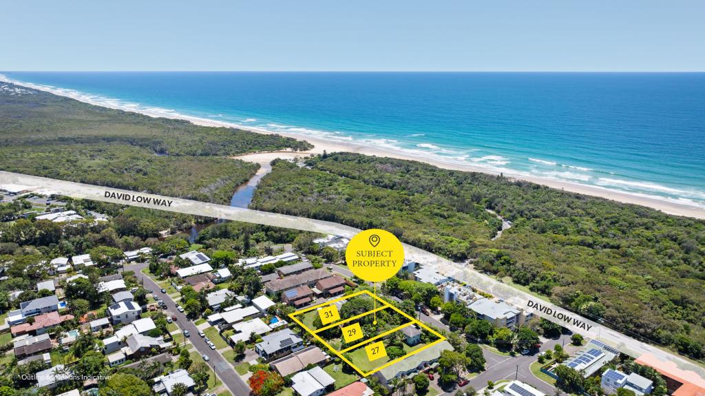 27, 29 & 31 First Ave, Coolum Beach, QLD 4573