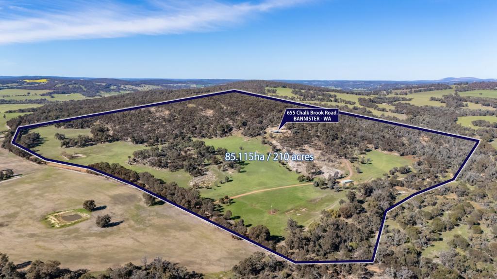 655 Chalk Brook Rd, Bannister, WA 6390