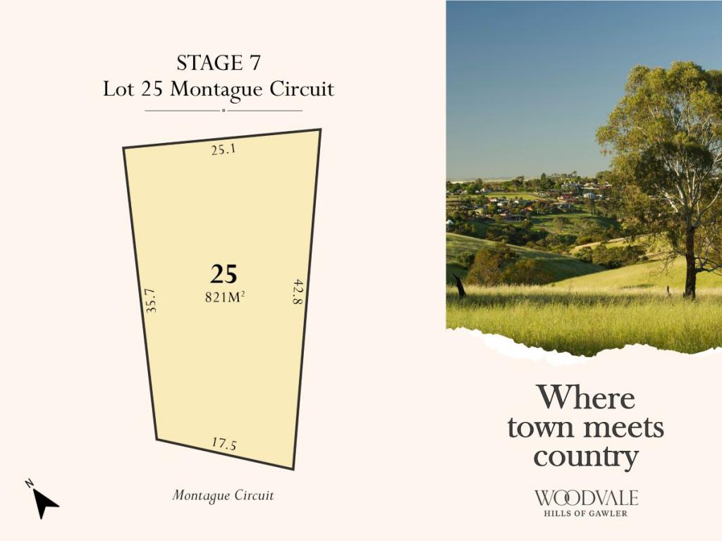 Lot 25 Montague Circuit (Stage 7), Gawler South, SA 5118