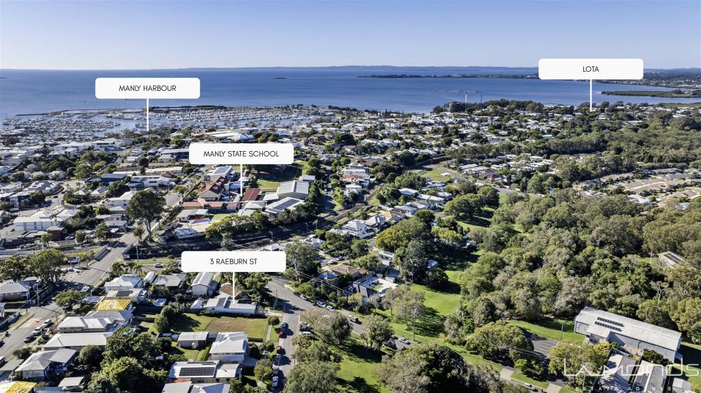 3 Raeburn St, Manly, QLD 4179